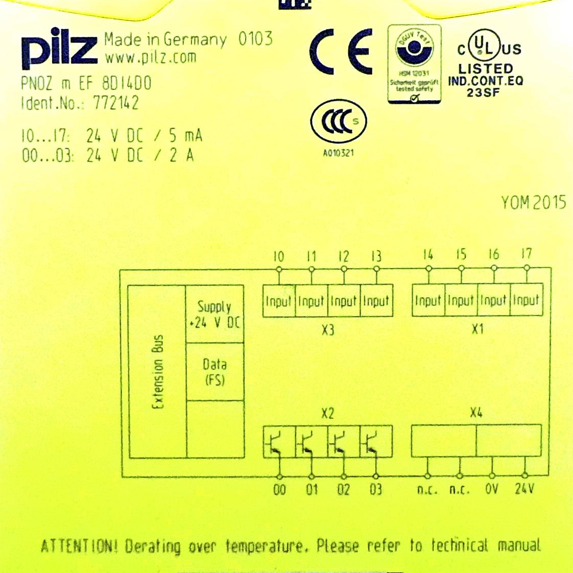 Produktfoto 2 von PILZ PNOZmulti Sensor-Box 8 Eingänge / 4 Ausgänge