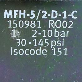 Produktfoto 2 von FESTO Magnetventil MFH-5/2-D-1-C