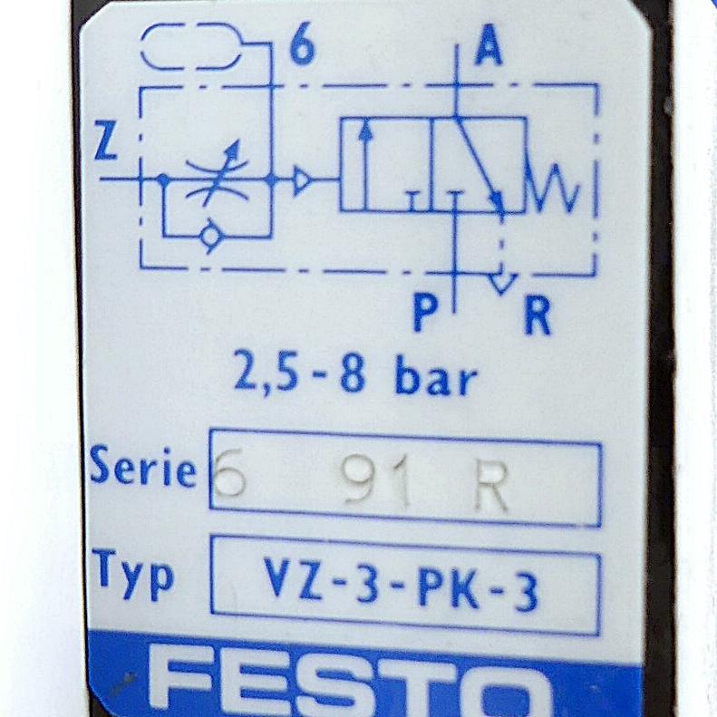 Produktfoto 2 von FESTO Zeitverzögerungsventil VZ-3-PK-3