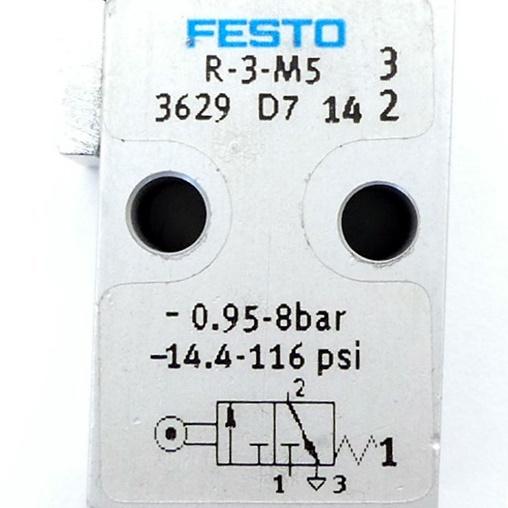 Produktfoto 2 von FESTO Rollenhebelventil R-3-M5