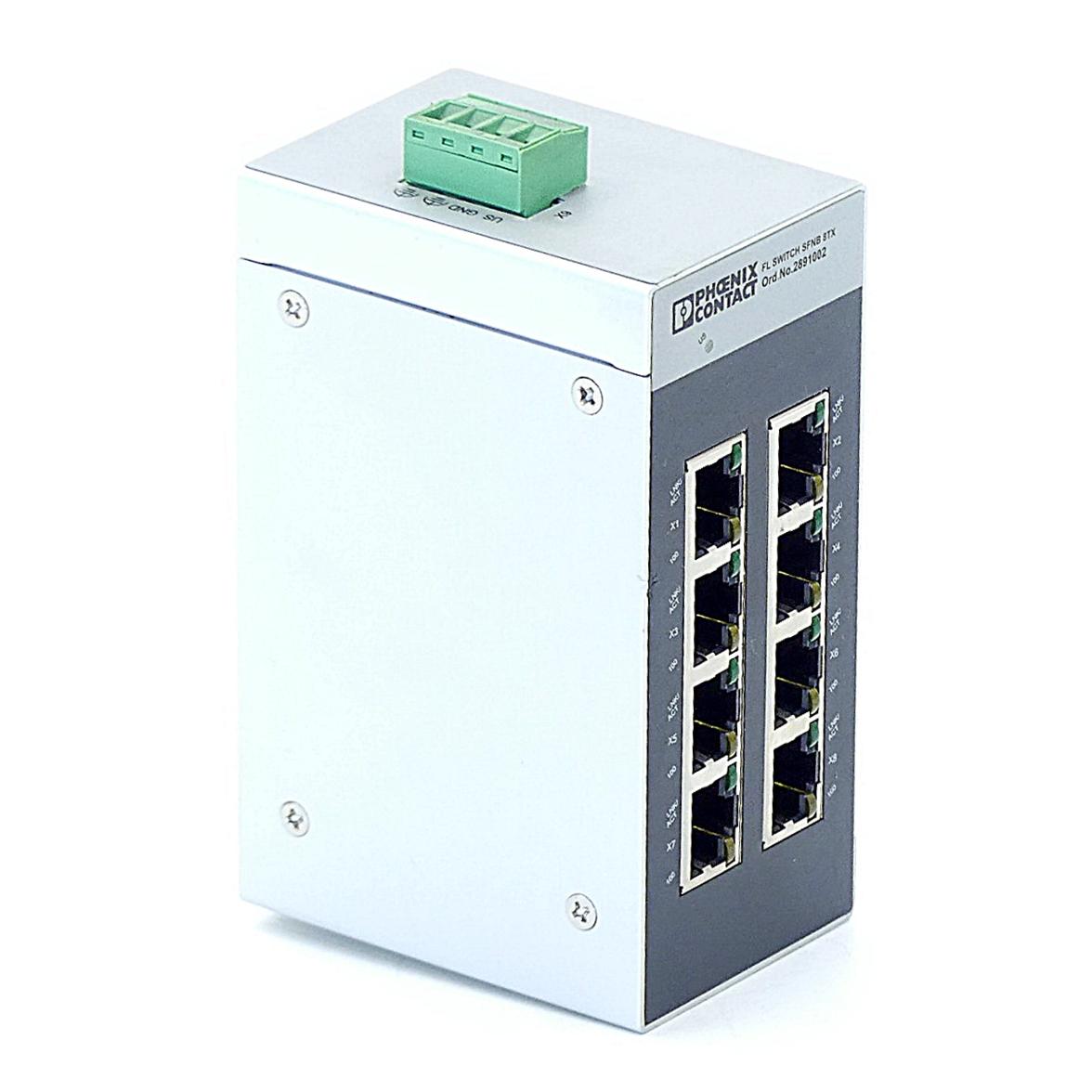 Produktfoto 1 von PHOENIX CONTACT Industrial Ethernet Switch SFNB 8TX