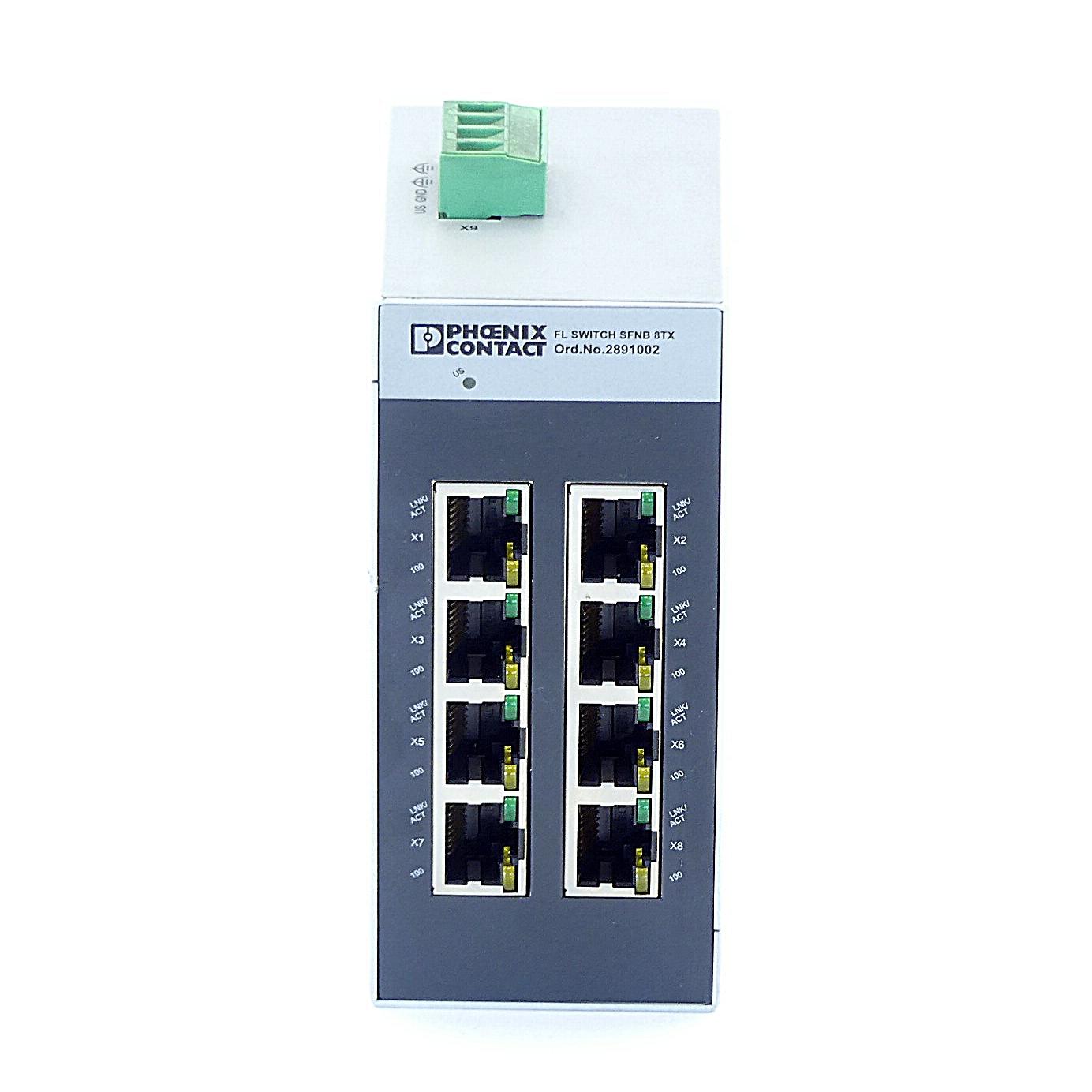 Produktfoto 6 von PHOENIX CONTACT Industrial Ethernet Switch SFNB 8TX