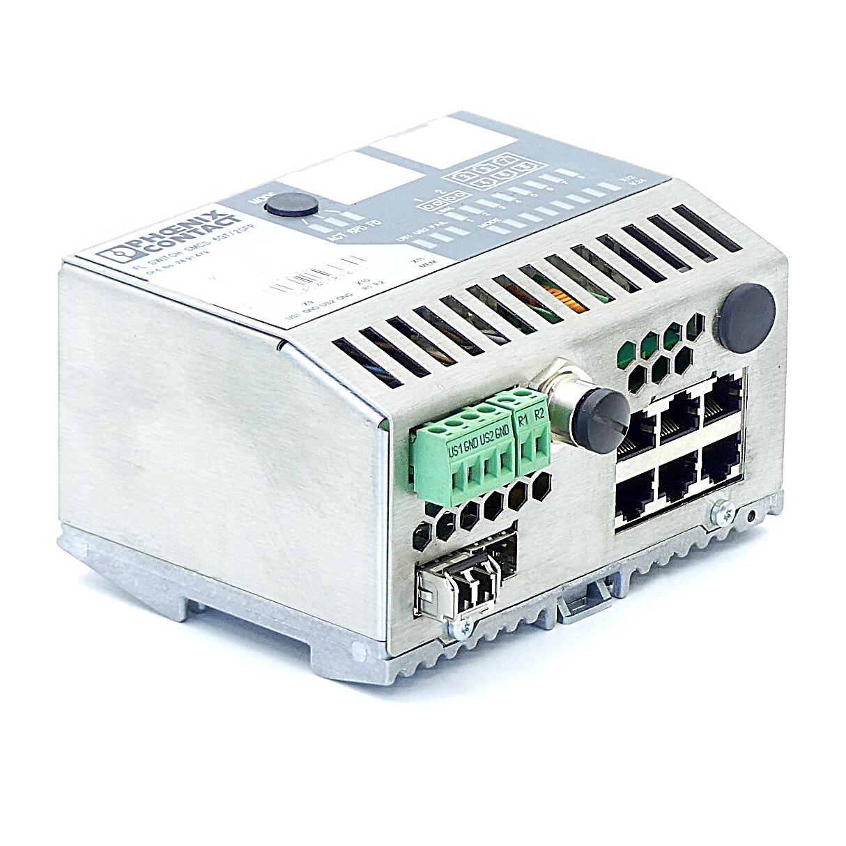 Produktfoto 1 von PHOENIX CONTACT Industrial Ethernet Switch SMCS 6GT/2SFP