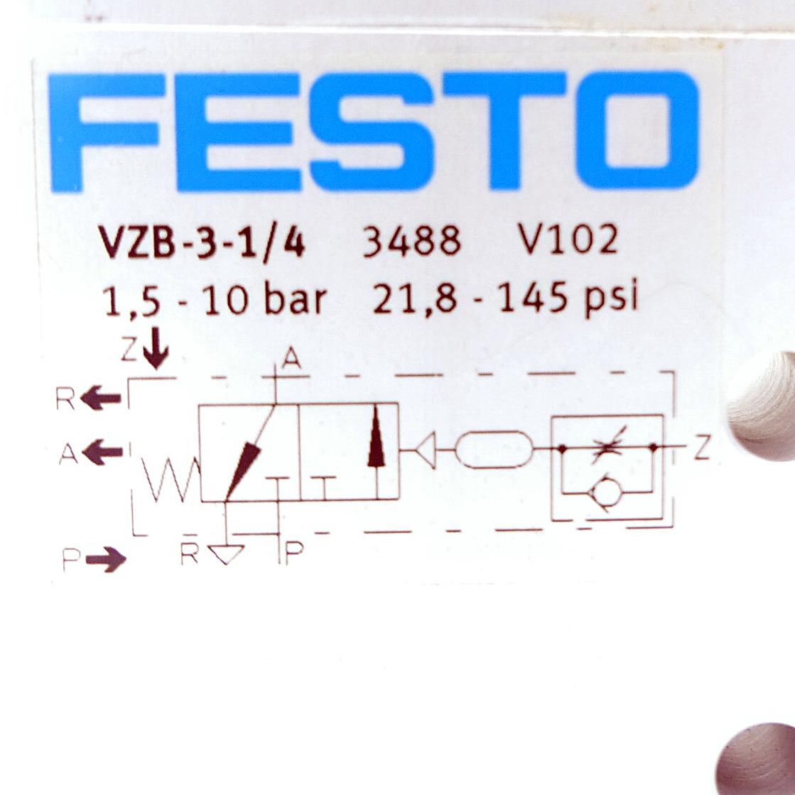 Produktfoto 2 von FESTO Zeitverzögerungsventil VZB-3-1/4