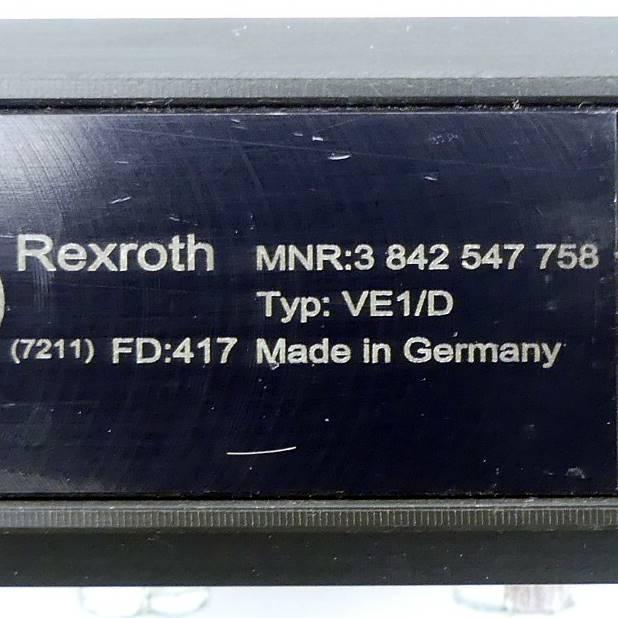 Produktfoto 2 von REXROTH Vereinzeler VE1/D