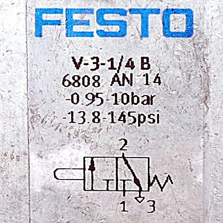 Produktfoto 2 von FESTO Stößelventil V-3-1/4B