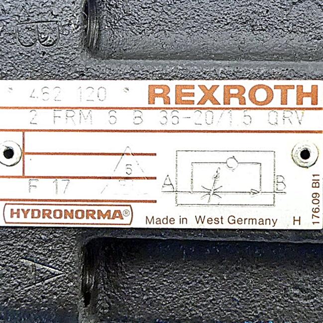 Produktfoto 2 von REXROTH 2-Wege-Stromregelventil