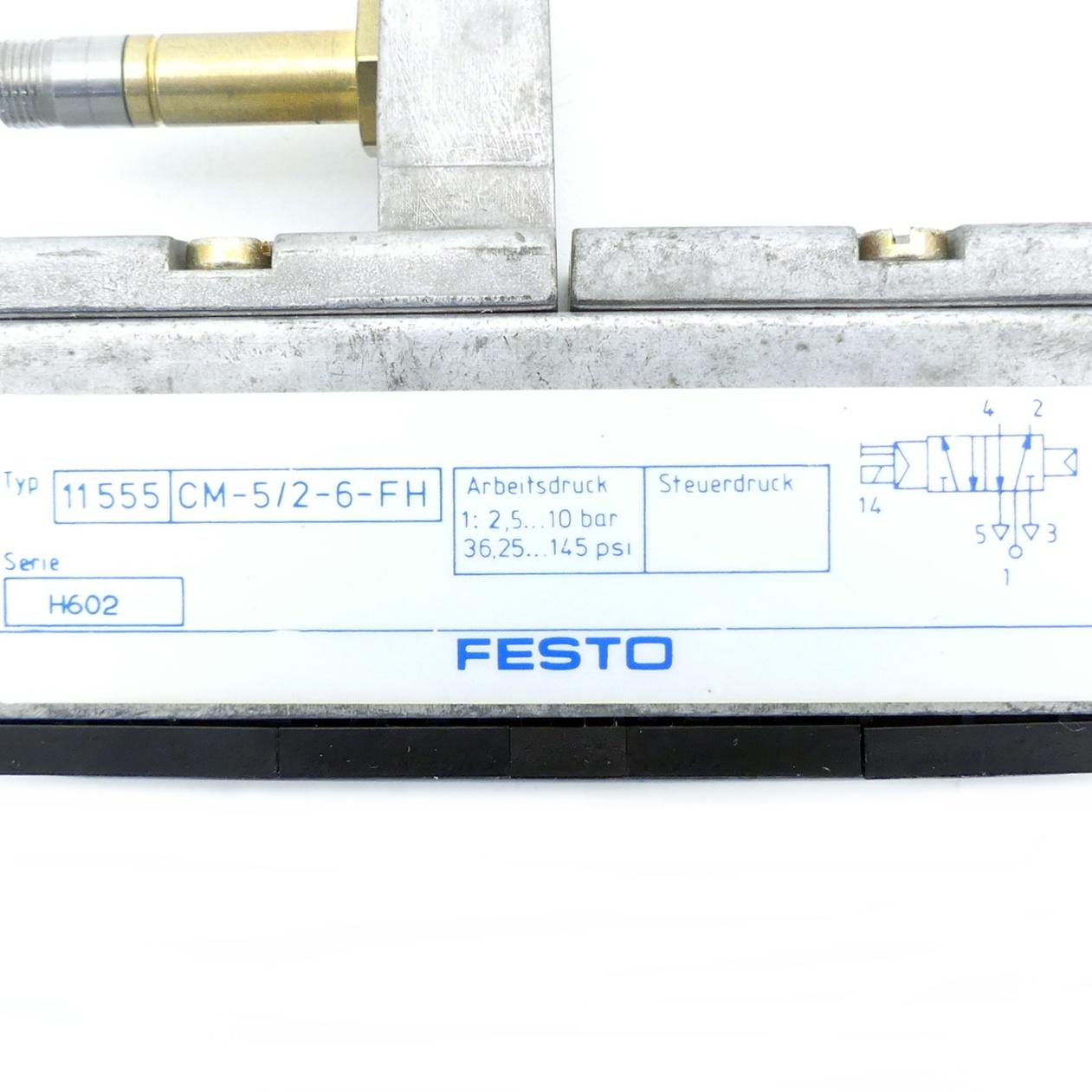 Produktfoto 2 von FESTO Magnetventil CM-5/2-6-FH