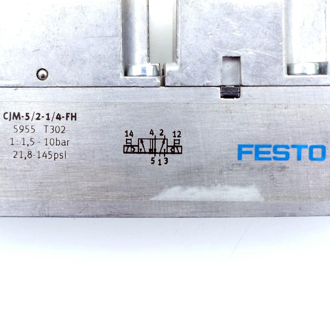 Produktfoto 2 von FESTO Magnetventil CJM-5/2-1/4-CH