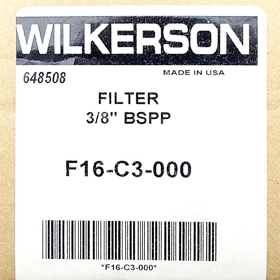 Produktfoto 2 von WILKERSON Feinstaubfilter 3/8"