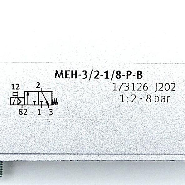 Produktfoto 2 von FESTO Magnetventil MEH-3/2-1/8-P-B