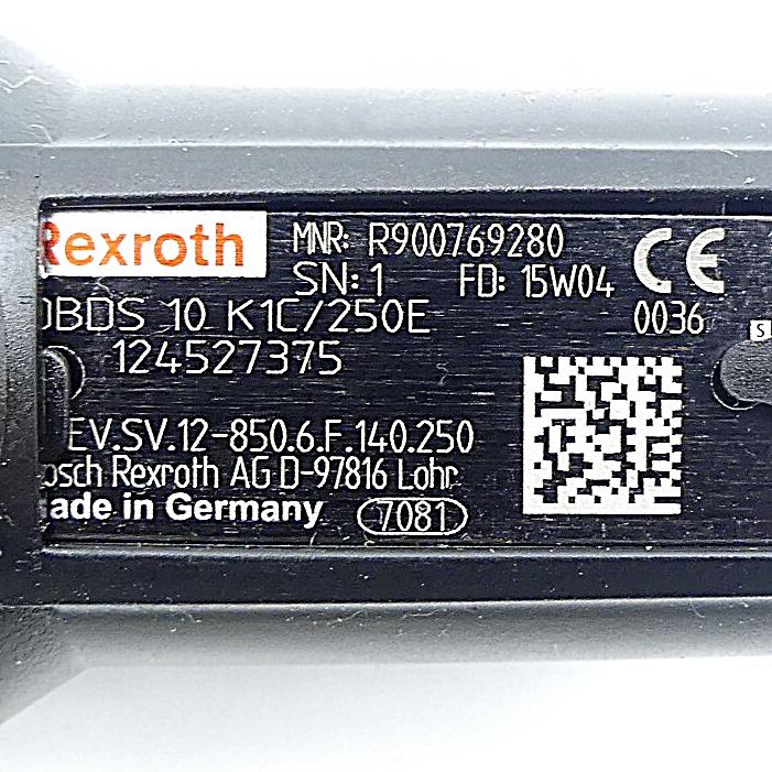 Produktfoto 2 von REXROTH Druckreduzierungsventil DBDS 10 K1C/250E