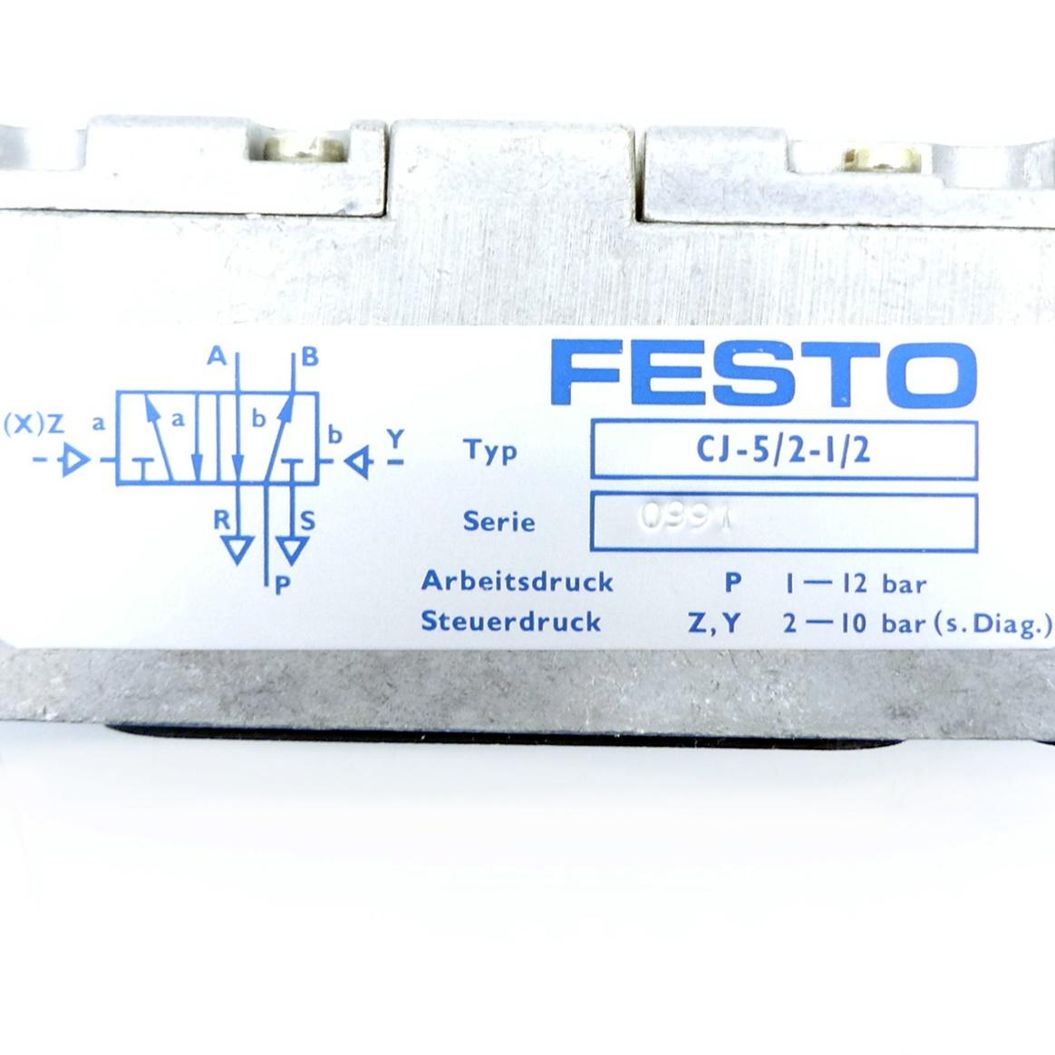 Produktfoto 2 von FESTO Pneumatikventil CJ-5/2-1/2