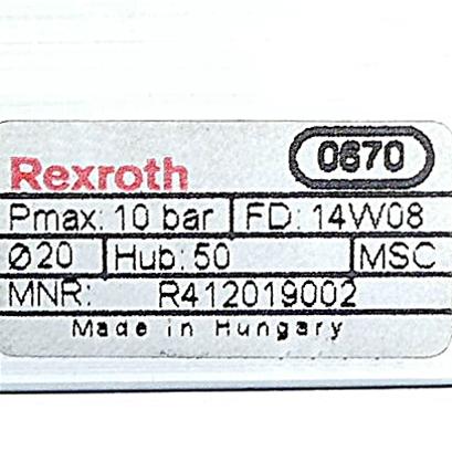 Produktfoto 2 von REXROTH Kompaktschlitten MSC-DA-020-0050-HG-HM-HM-02-M-S-0-0-ACC