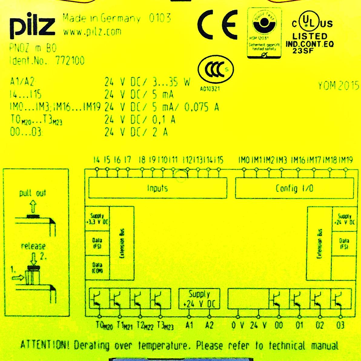 Produktfoto 2 von PILZ PNOZmulti Sicherheitssteuerung PNOZ m B0