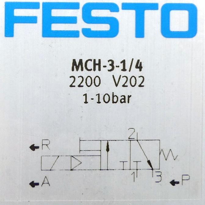 Produktfoto 2 von FESTO Magnetventil MCH-3-1/4