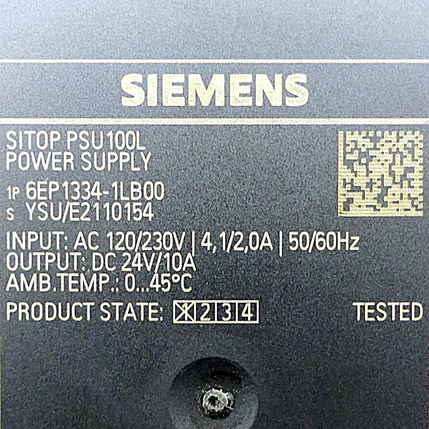 Produktfoto 2 von SIEMENS SITOP PSU100L Netzteil