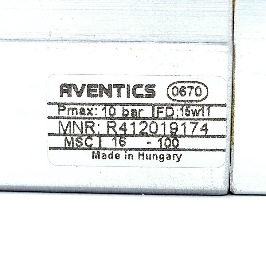 Produktfoto 2 von AVENTICS Minischlitten MSC-DA-016-0100-HG-EE-EE-02-M-S-0-0-ACC