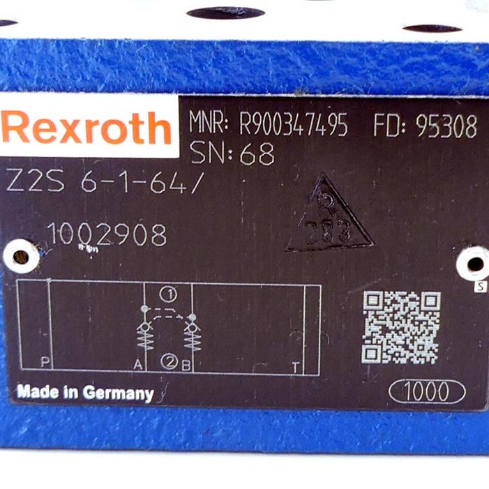 Produktfoto 2 von REXROTH Rückschlagventil Z2S 6-1-64/