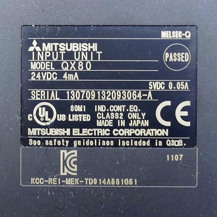 Produktfoto 2 von MITSUBISHI Electric Eingangsmodul