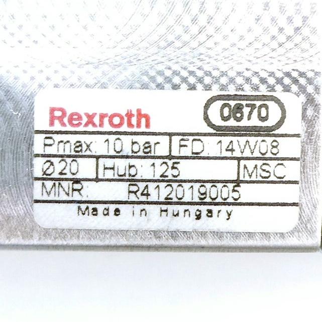 Produktfoto 2 von REXROTH Minischlitten MSC-DA-020-0125-HG-HM-HM-02-M-S-0-0-ACC