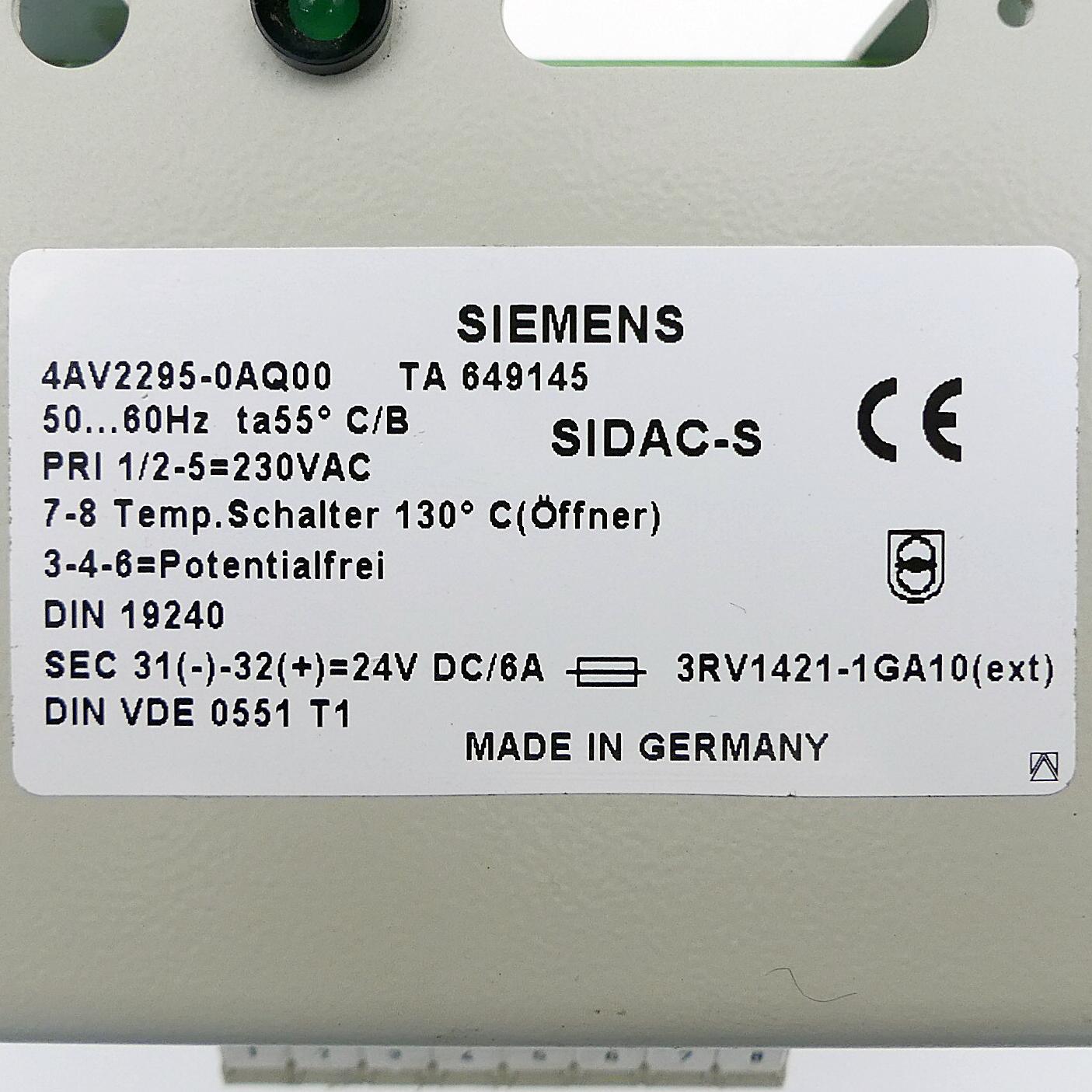 Produktfoto 2 von SIEMENS Power supply