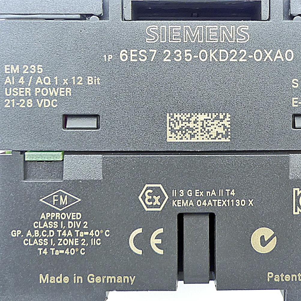 Produktfoto 2 von SIEMENS Analoges Ein- und Ausgabemodul EM 235