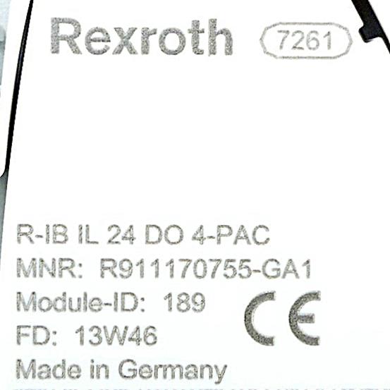 Produktfoto 2 von REXROTH Inline-Digital-Ausgangsbusklemme