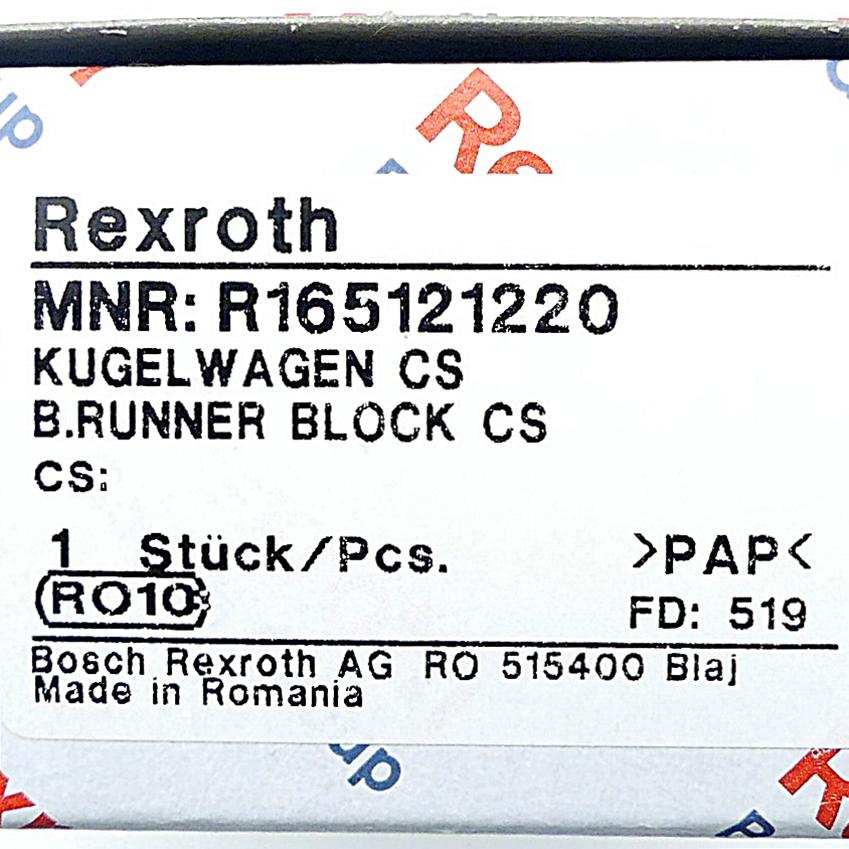 Produktfoto 2 von REXROTH Kugelwagen KWD-025-FNS-C1-P-1