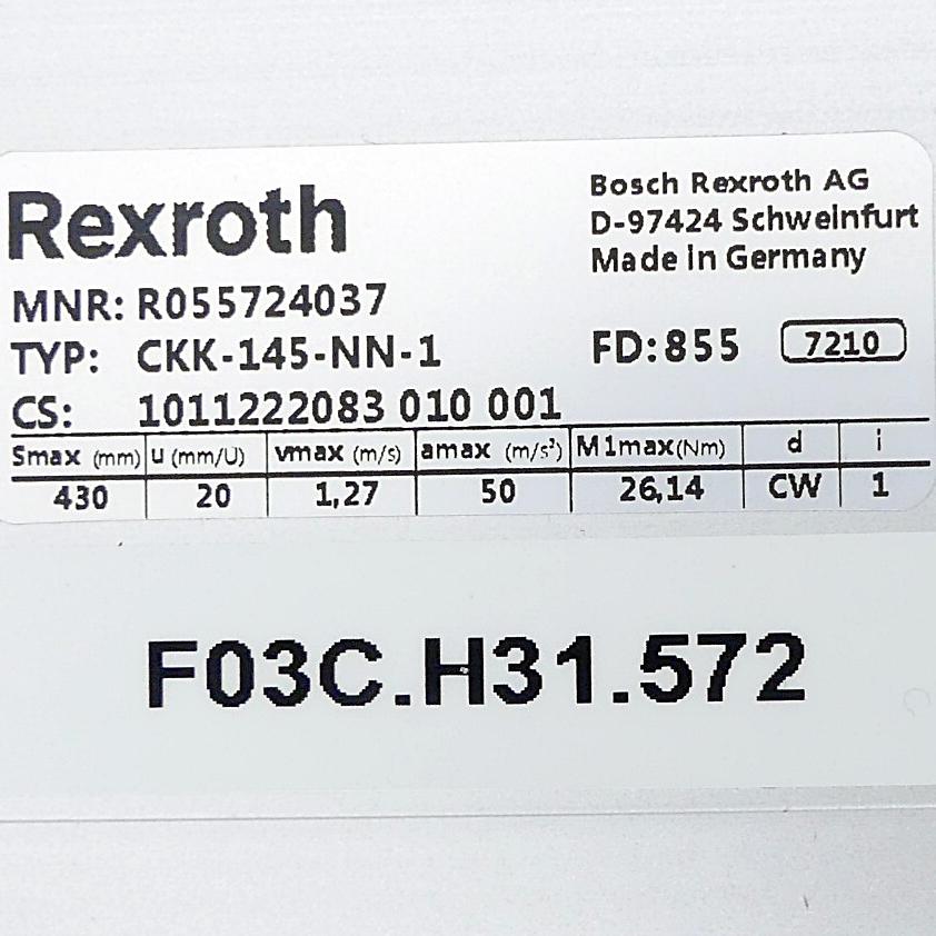 Produktfoto 2 von REXROTH Linearmodul CKK-145-NN-1