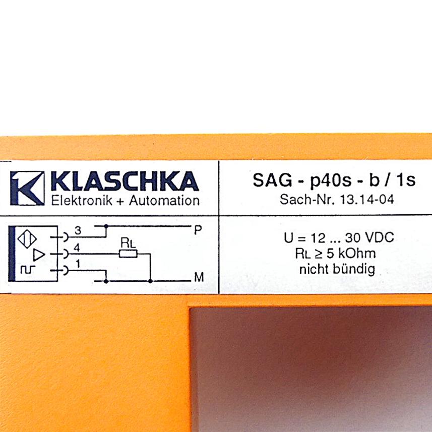 Produktfoto 2 von KLASCHKA Sensor SAG-p40s-b/1s