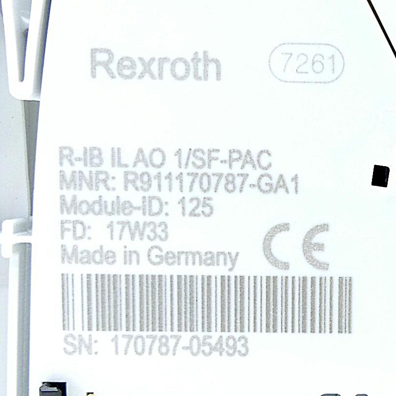 Produktfoto 2 von REXROTH Funktionsklemme