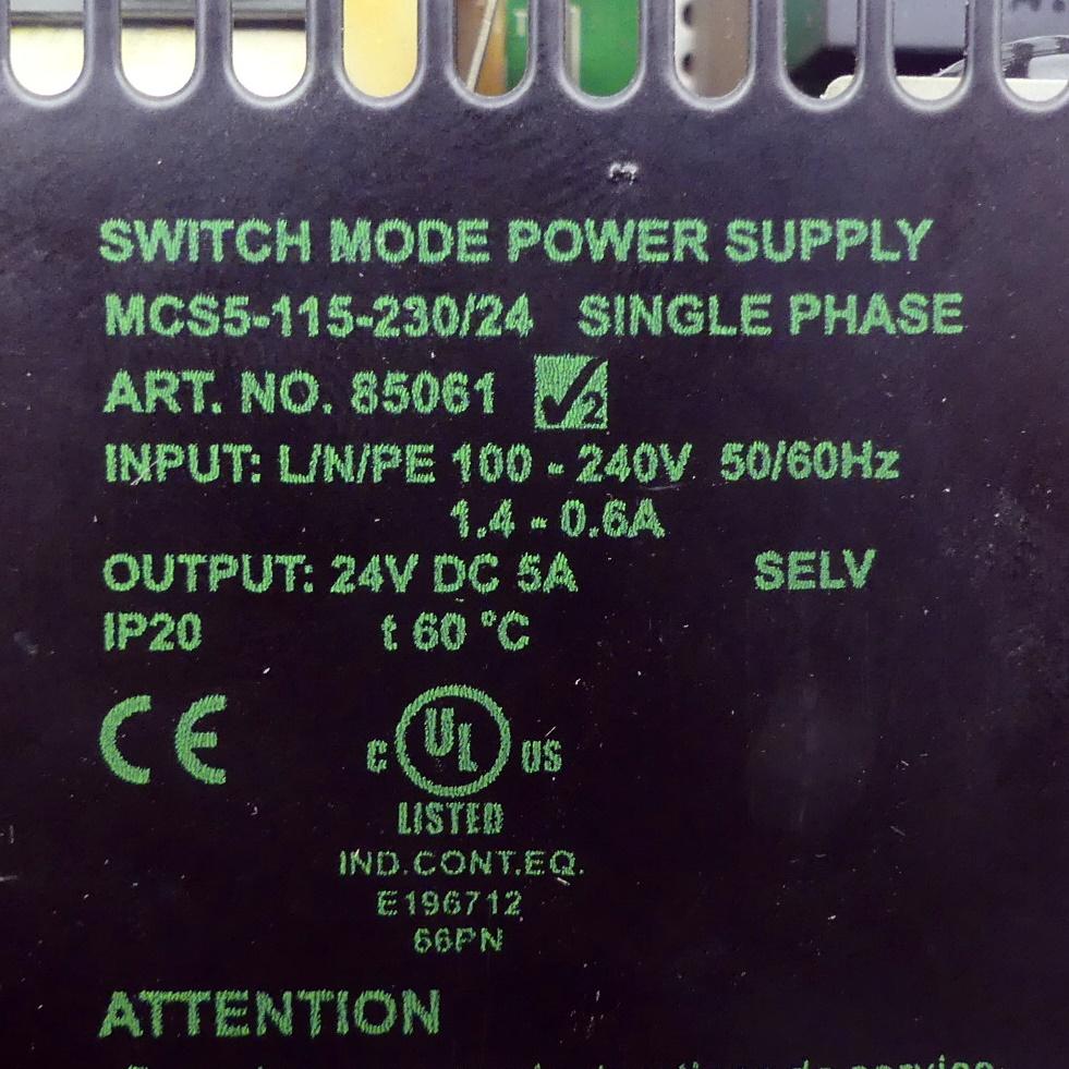 Produktfoto 2 von MURRELEKTRONIK Netzteil MCS5-115-230/24