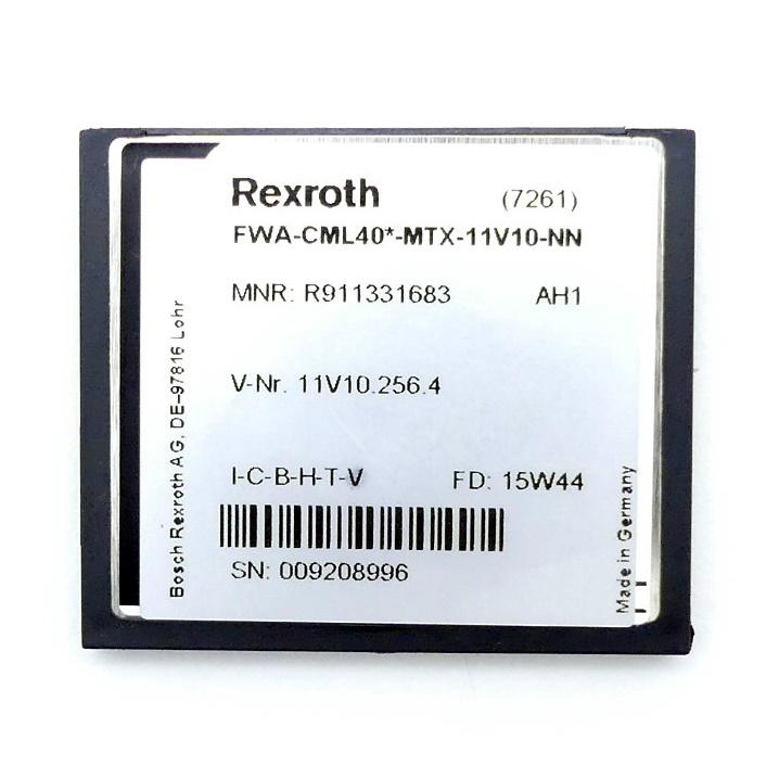 Produktfoto 2 von REXROTH Firmware FWA-CML40*-MTX-11V10-NN