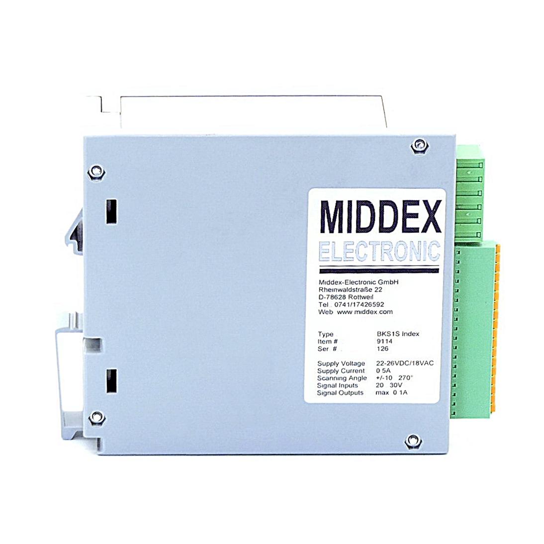 Produktfoto 3 von MIDDEX-ELECTRONIC Kontrolleinheit BKS1S