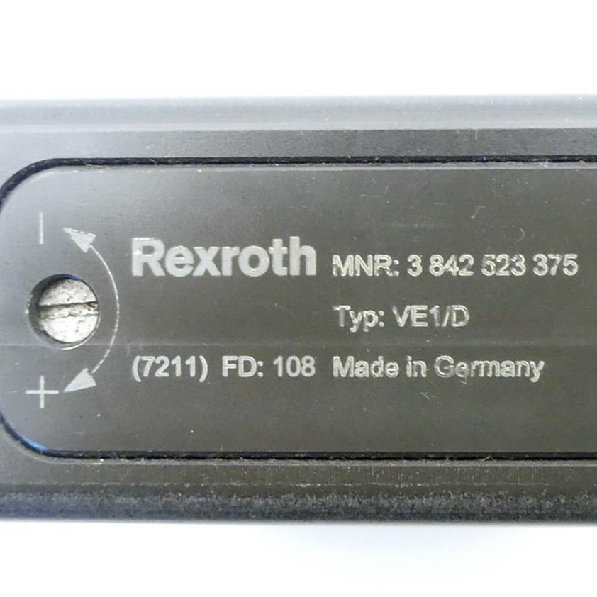 Produktfoto 2 von REXROTH Pneumatischer Absperrschieber VE1/D