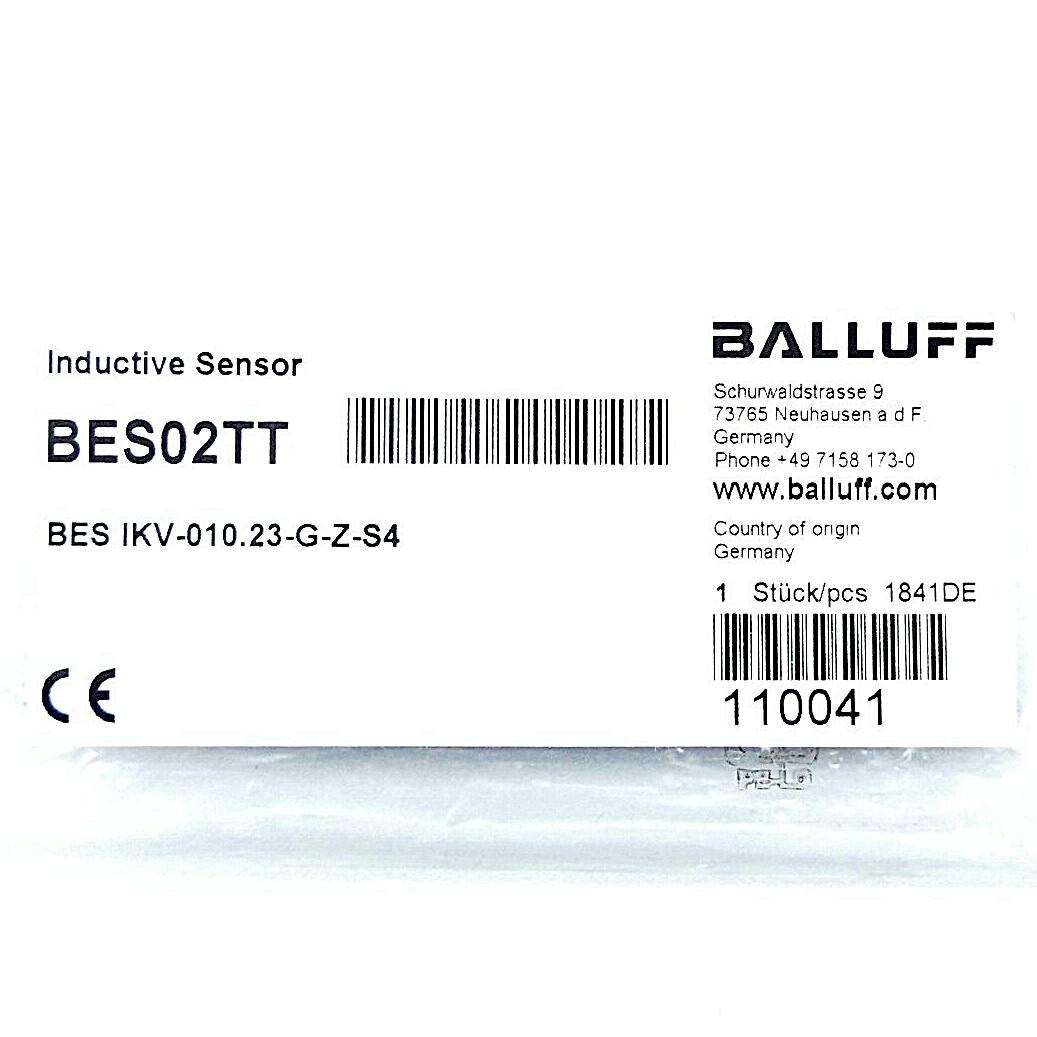 Produktfoto 2 von BALLUFF Induktiver Sensor BES02TT