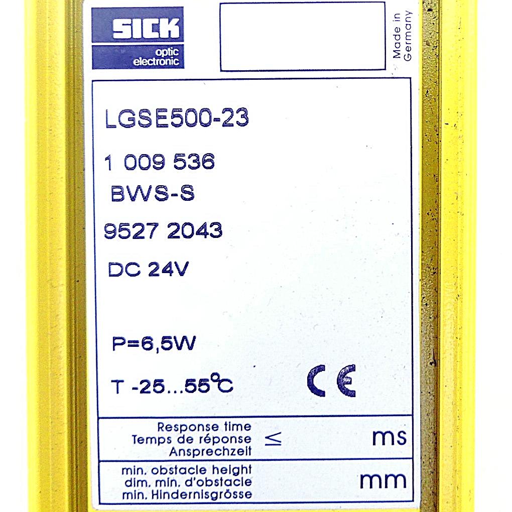 Produktfoto 2 von SICK Sicherheitsvorhang optischer Empfänger LGSE500-23