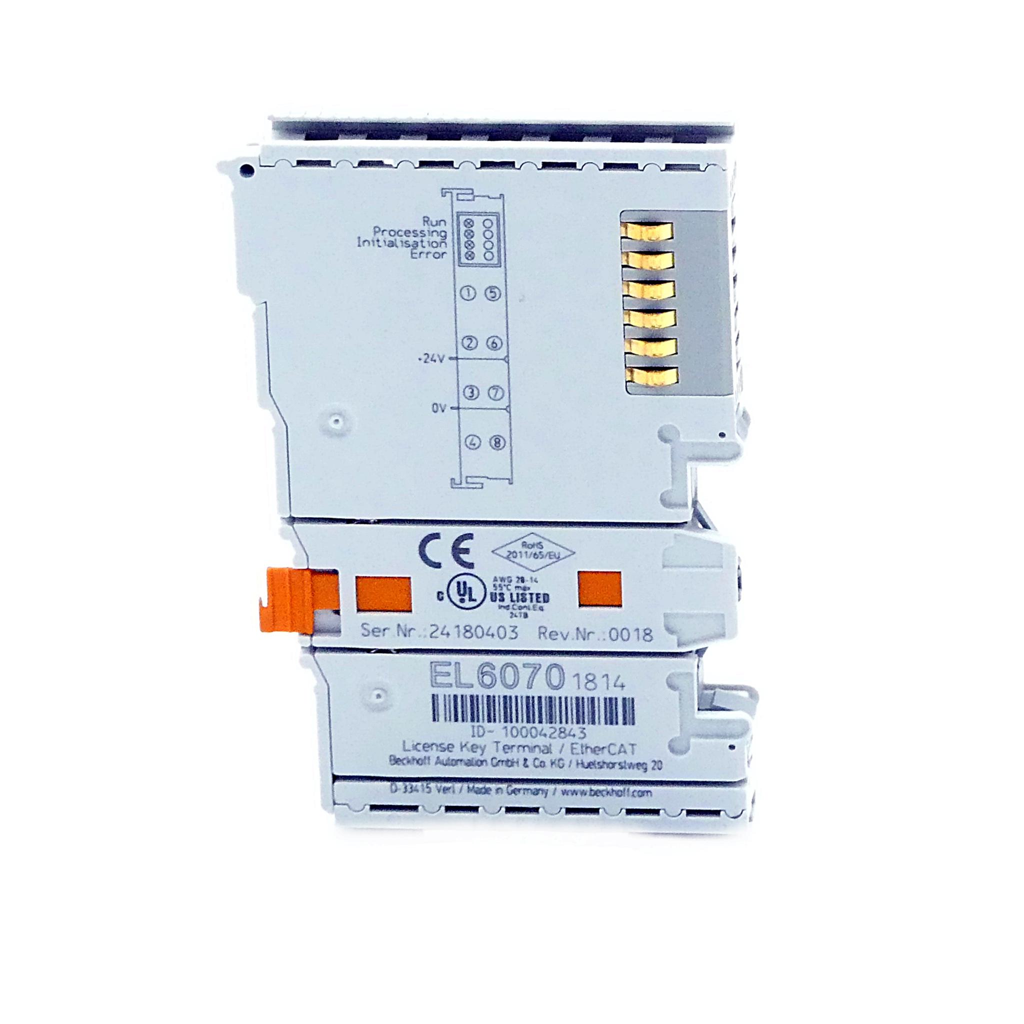 Produktfoto 3 von BECKHOFF EtherCAT-Klemme