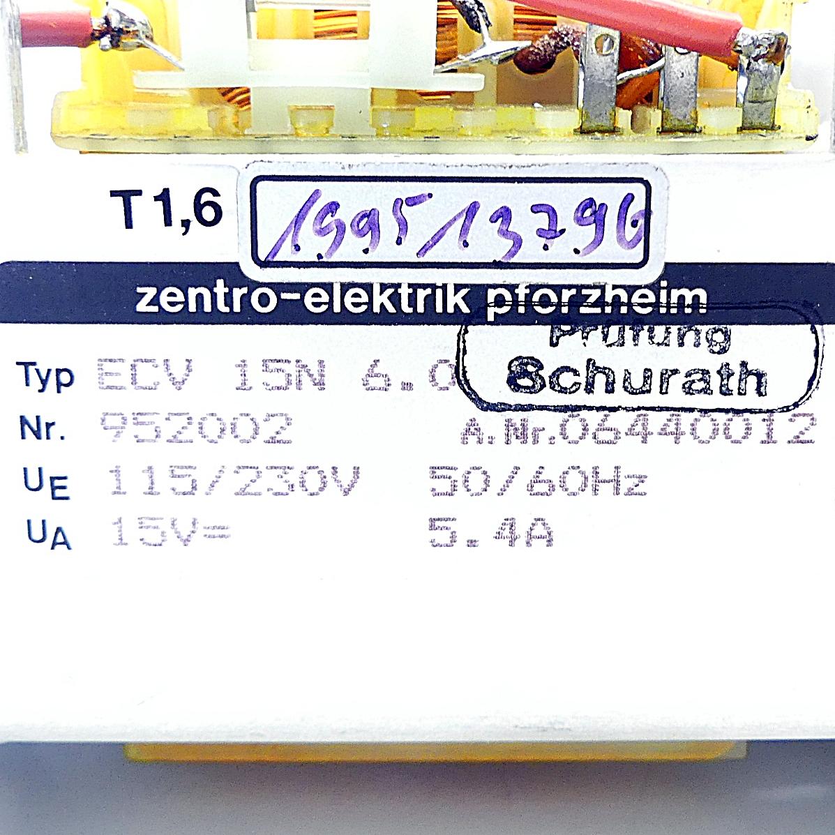 Produktfoto 2 von ZENTRO-ELEKTRIK Netzgerät ECV 15N 6.0