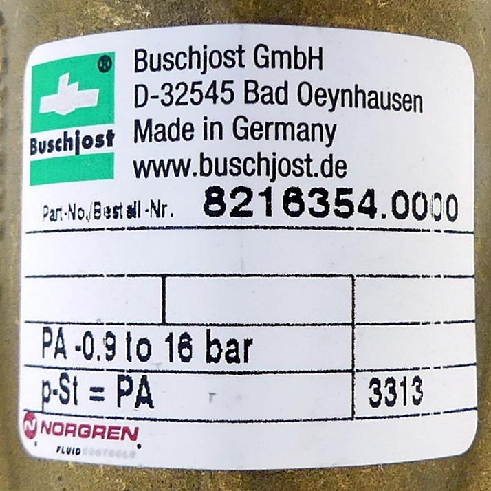 Produktfoto 2 von BUSCHJOST Magnetventil