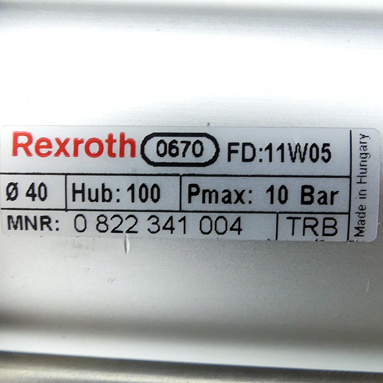 Produktfoto 2 von REXROTH Pneumatikzylinder