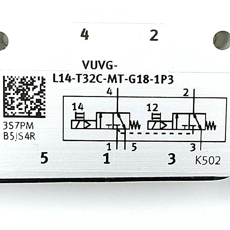 Produktfoto 2 von FESTO Magnetventil VUVG-L14-T32C-MT-G18-1P3