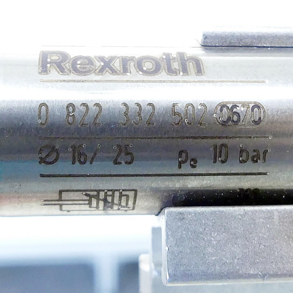 Produktfoto 2 von REXROTH Rundzylinder 0 822 332 502