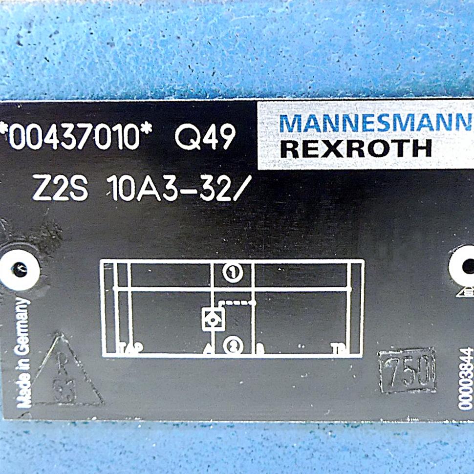 Produktfoto 2 von REXROTH Drosselrückschlagventil Z2S 10A3-32/