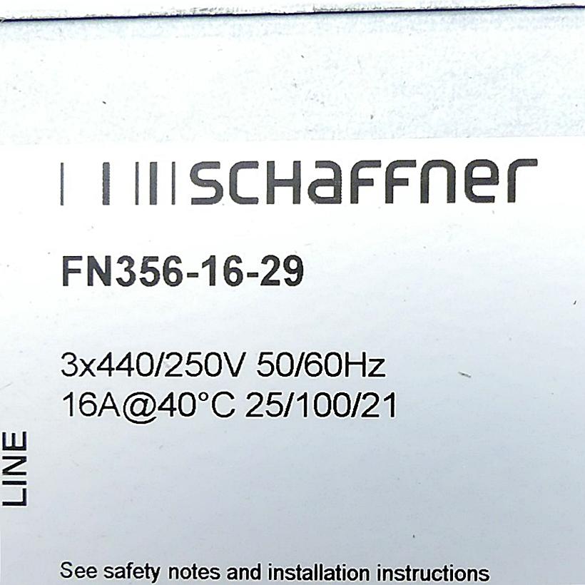 Produktfoto 2 von SCHAFFNER Netzfilter