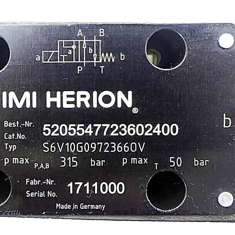 Produktfoto 2 von HERION 3/2 Wegeventil S6V10G09723660V