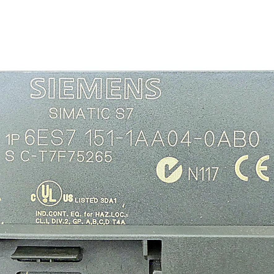 Produktfoto 2 von SIEMENS Interfacemodul ET 200S Profibus-DP