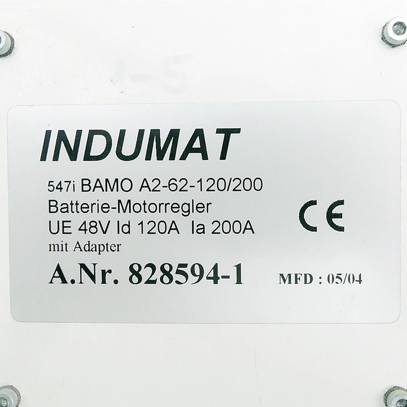 Produktfoto 2 von INDUMAT Batterie-Motorregler