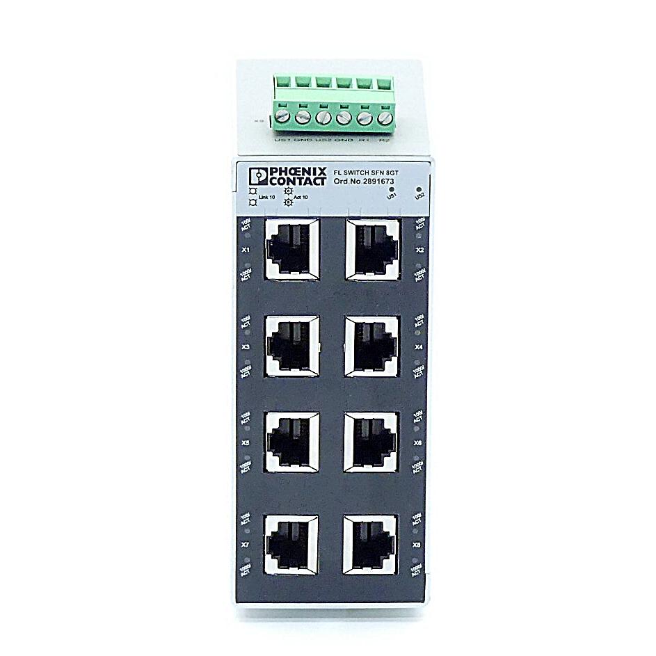 Produktfoto 6 von PHOENIX CONTACT Industrial Ethernet switch FL SWITCH SFN 8GT